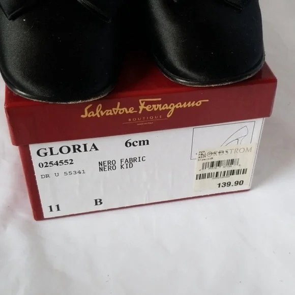 Salvatore Ferragamo Black Heels - Picture 6 of 7